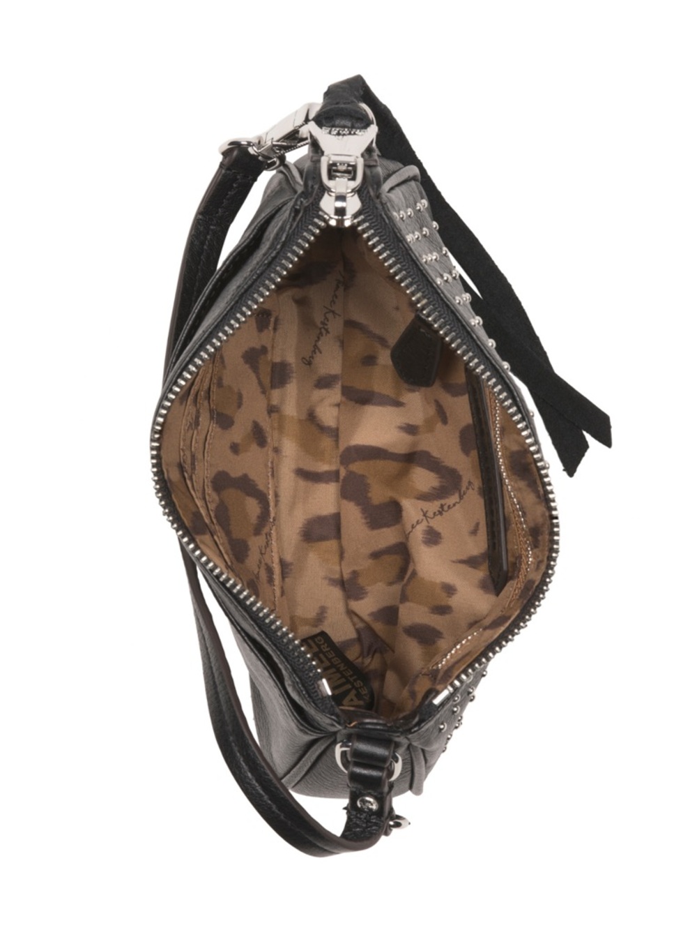 AIMEE KESTENBERG Leather Fiery Novelty Pouchette NWT - Picture 3 of 4